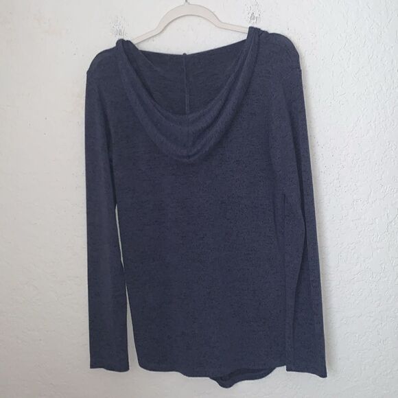 Sunday Women’s Rayon Blend Soft Knit Long Sleeve Hoodie Size XS - Picture 2 of 7